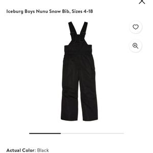 Snow bibs kids XL or 14/16
